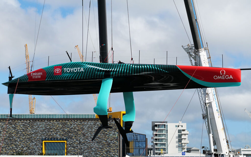 america's cup yacht sailing auckland