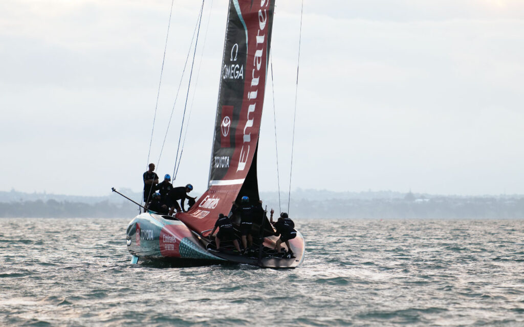 america's cup yacht sailing auckland