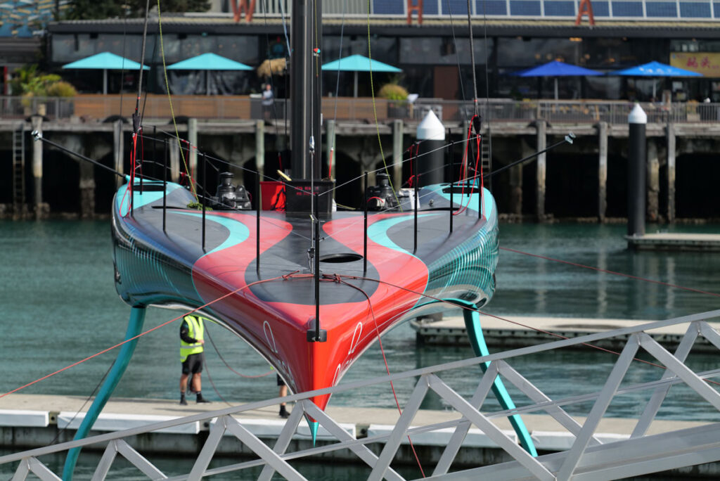 america's cup yacht sailing auckland