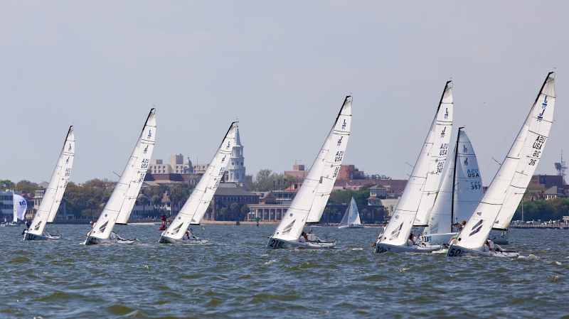 J/70 fleet at Charleston Race Week