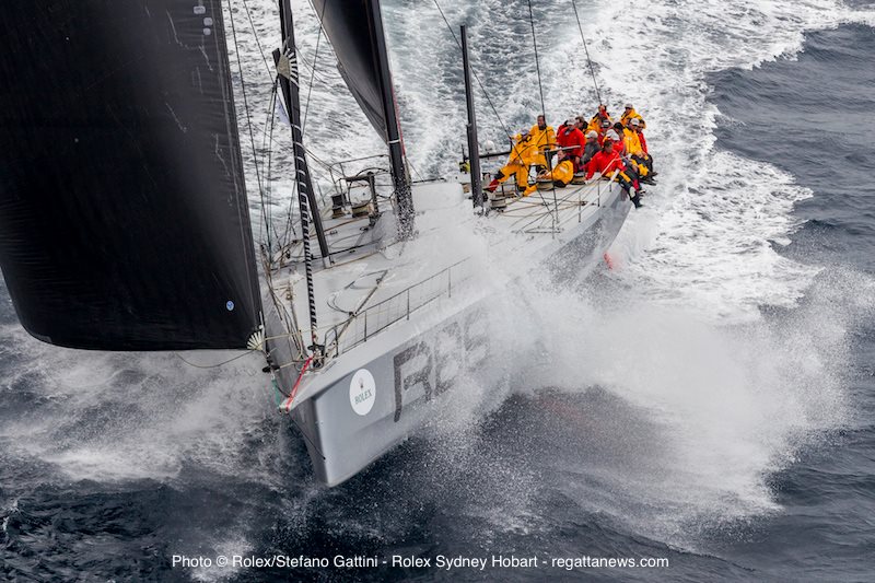 Rambler 88 now leads the fleet after Comanche, Wild Oats and Perpetual Loyal were forced to retire.