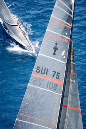 Act12Day3: Alinghi Crosses BMW Act12Day3: Alinghi Crosses BMW
