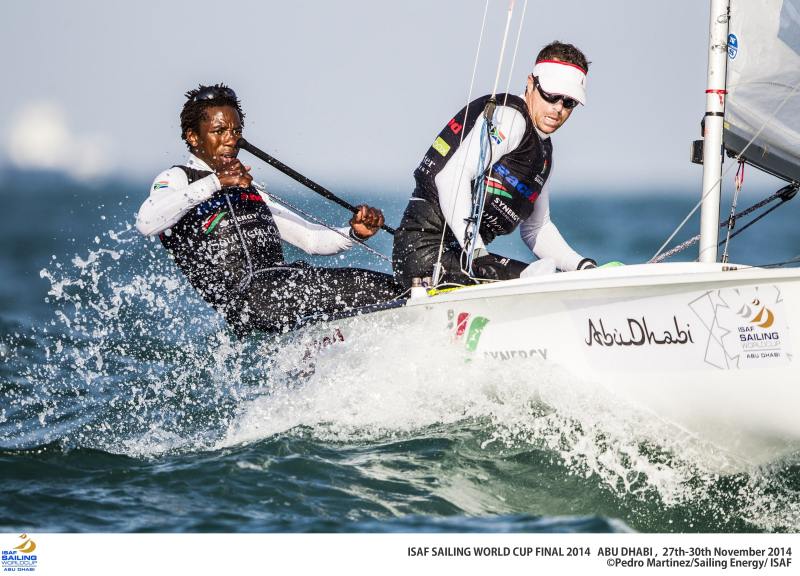 ©Pedro Martinez / Sailing Energy / ISAF South African 470 Sailing