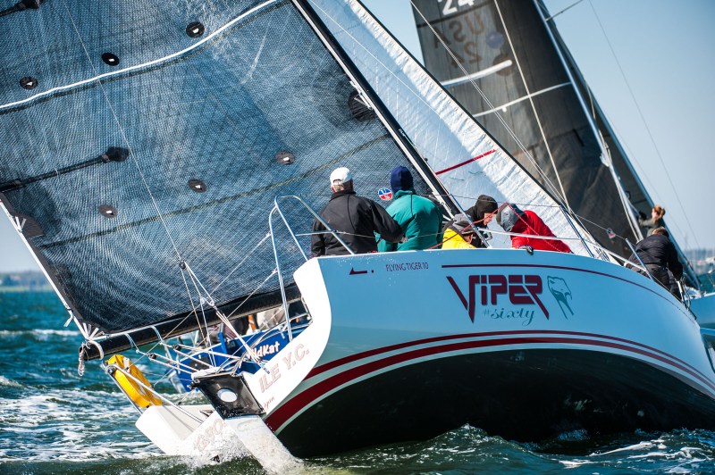 Saint Petersburg, Florida-February 2015.
THE FIRST EVENT OF THE 2015 Helly Hansen NOOD Regatta, hosted by St Petersburg Yacht Club.
North Sails Saturday.
Race day 2 with medium breeze to start the day off and fading out after the first two races.
©Paul Todd/OUTSIDEIMAGES.COM
OUTSIDE IMAGES PHOTO AGENCY