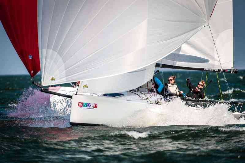 Saint Petersburg, Florida-February 2015.
THE FIRST EVENT OF THE 2015 Helly Hansen NOOD Regatta, hosted by St Petersburg Yacht Club.
Race day 3 with a 12-16 knot breeze from the North/North West on the race courses.
©Paul Todd/OUTSIDEIMAGES.COM
OUTSIDE IMAGES PHOTO AGENCY