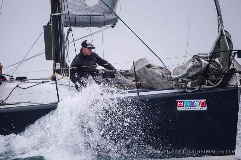 Chicago, Illinois (USA) The fourth event of the 2015 The Helly Hansen NOOD REGATTA SERIES hosted by Chicago Yacht Club, held on Lake Michigan. Race day one on the Red course with grey and cloudy conditions.
©Paul Todd/OUTSIDEIMAGES.COM
OUTSIDE IMAGES PHOTO AGENCY