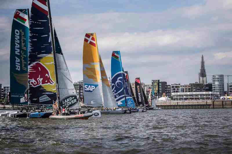 Extreme Sailing Series Day 4, Hamburg