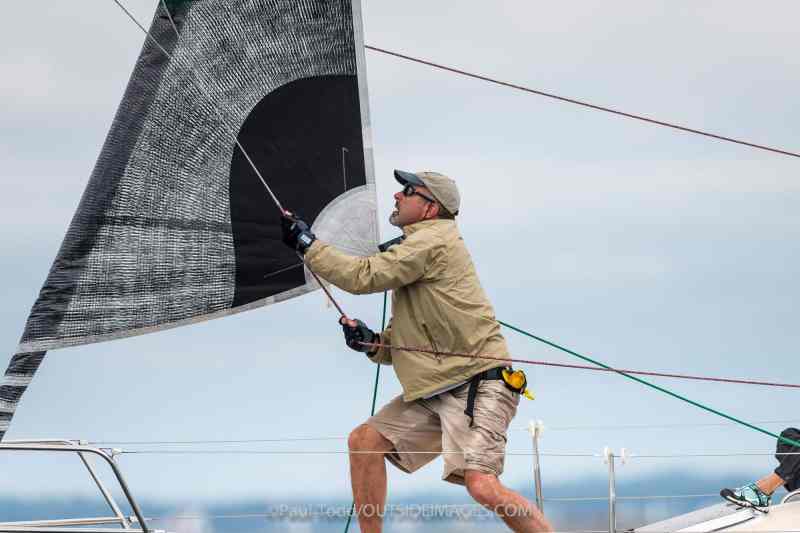 MarbleHead, Massachusetts (USA) The last event in the US of the 2015 HELLY HANSEN NOOD REGATTA SERIES hosted by The Eastern Yacht Club (EYC).
Saturday, race day 3 brought in 10-14 knots from the North East dying out to a shifty 8 knot breeze.
©Paul Todd/OUTSIDEIMAGES.COM
OUTSIDE IMAGES PHOTO AGENCY