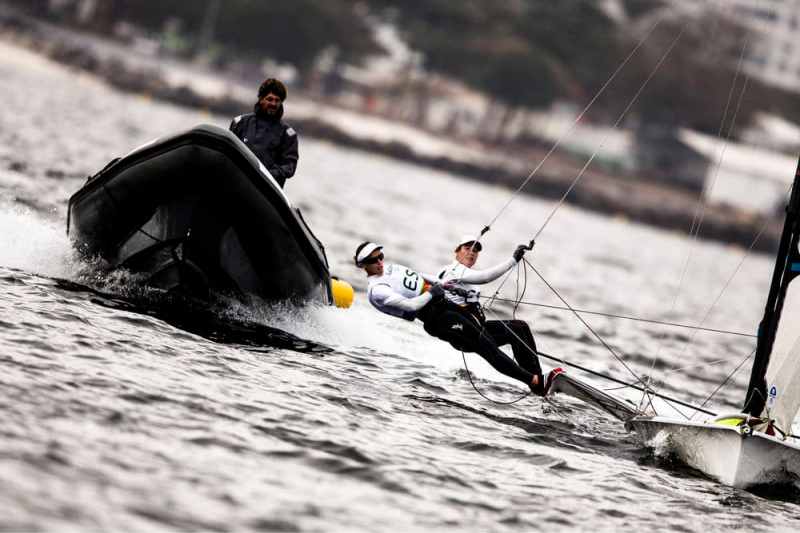 The Rio 2016 Olympic Sailing Competition coaching