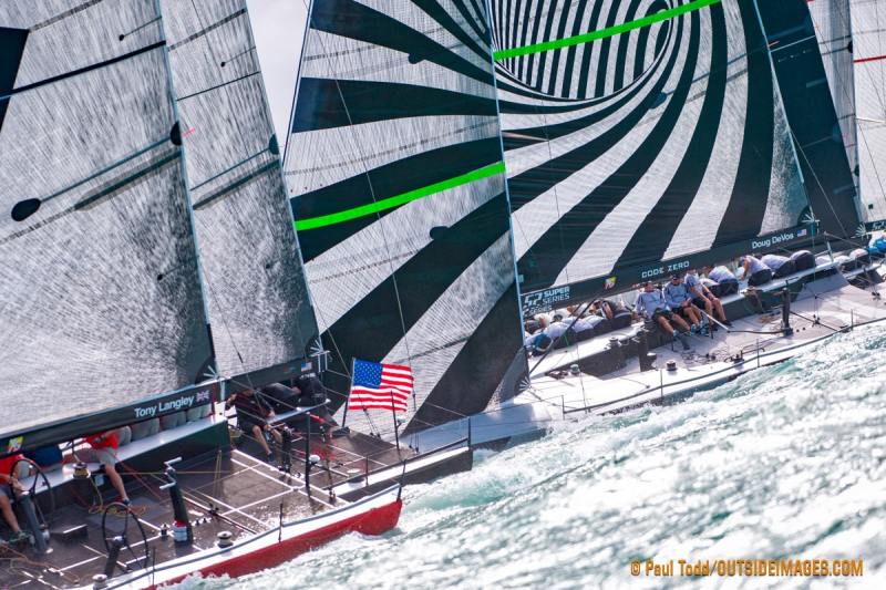 Images of Quantum Key West Race Week-January 2017. Sunday training with the TP52 class on the water. Photos of the 52 Super Series fleet racing. Hosted by Storm Trysail Club, Key West, FL, from January the 15th - 20th. Key West Race Week is a major sailing regatta held each year in January in Key West.Photos of the daily racing and action out on the water.Key West, an island city, is part of the Florida Keys and the state's southernmost point, lying roughly 90 miles north of Cuba. Famed for its pastel-hued, conch-style houses and laid-back attitude, it’s a cruise-ship stop also accessible from the mainland via the Overseas Highway. It’s known more for its coral reefs – destinations for diving and snorkelling – than for its beaches.Stock images of Key West race week.Photo Galleries of Key West Race week.©Paul Todd/OUTSIDEIMAGES.COMOUTSIDE IMAGES PHOTO AGENCY