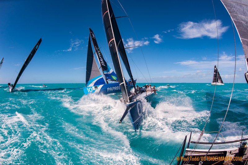 Images of Quantum Key West Race Week-January 2017. Monday 1st day of racing with the Interlodge V team and the TP52 class on the water. Photos of the 52 Super Series fleet racing. Hosted by Storm Trysail Club, Key West, FL, from January the 15th - 20th. Key West Race Week is a major sailing regatta held each year in January in Key West.Photos of the daily racing and action out on the water.Key West, an island city, is part of the Florida Keys and the state's southernmost point, lying roughly 90 miles north of Cuba. Famed for its pastel-hued, conch-style houses and laid-back attitude, it’s a cruise-ship stop also accessible from the mainland via the Overseas Highway. It’s known more for its coral reefs – destinations for diving and snorkelling – than for its beaches.Stock images of Key West race week.Photo Galleries of Key West Race week.©Paul Todd/OUTSIDEIMAGES.COMOUTSIDE IMAGES PHOTO AGENCY