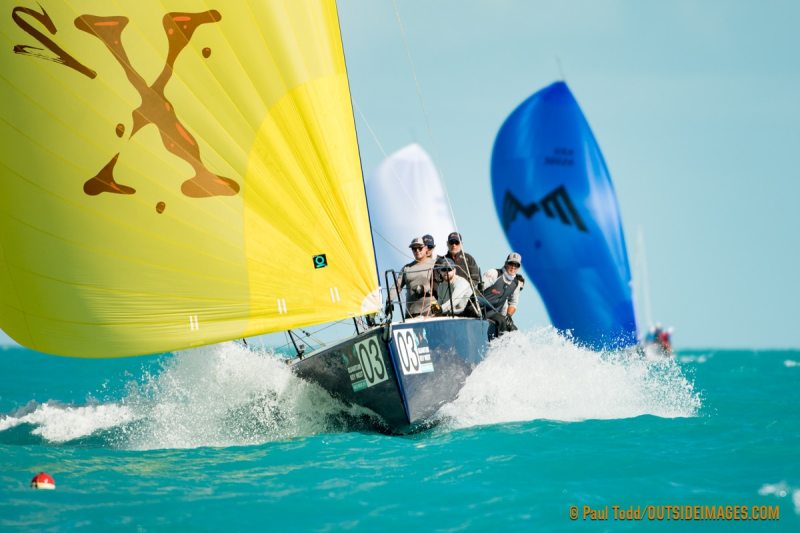 Images of Quantum Key West Race Week-January 2017. Tuesday 2nd day of racing with a suburb breeze of around 17 knots from a south east direction. Hosted by Storm Trysail Club, Key West, FL, from January the 15th - 20th. Key West Race Week is a major sailing regatta held each year in January in Key West.Photos of the daily racing and action out on the water.Key West, an island city, is part of the Florida Keys and the state's southernmost point, lying roughly 90 miles north of Cuba. Famed for its pastel-hued, conch-style houses and laid-back attitude, it’s a cruise-ship stop also accessible from the mainland via the Overseas Highway. It’s known more for its coral reefs – destinations for diving and snorkeling – than for its beaches.Stock images of Key West race week.Photo Galleries of Key West Race week.©Paul Todd/OUTSIDEIMAGES.COMOUTSIDE IMAGES PHOTO AGENCY