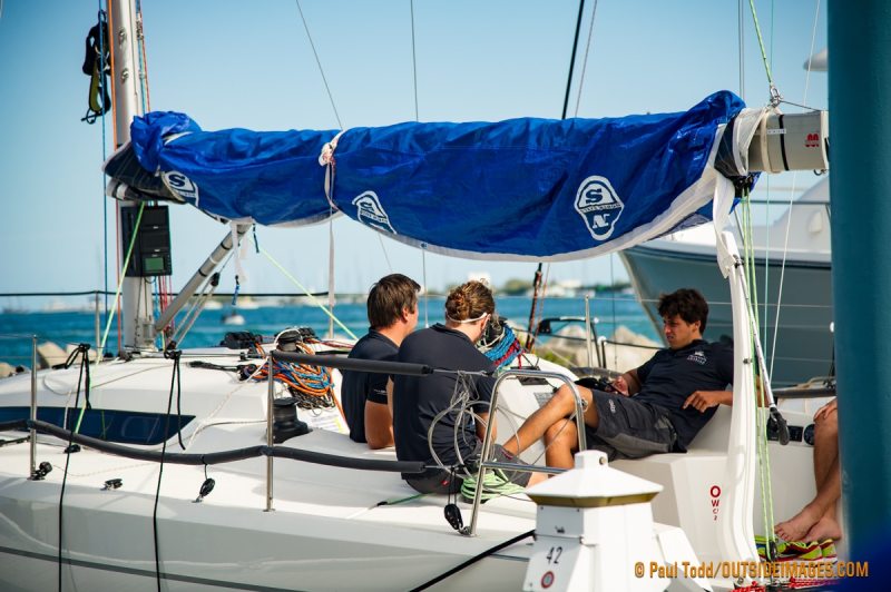 Images of Quantum Key West Race Week-January 2017. Thursday the 4th day of racing brings light and shifty wind and the race committee ashore with a postponement . Hosted by Storm Trysail Club, Key West, FL, from January the 15th - 20th. Key West Race Week is a major sailing regatta held each year in January in Key West.Photos of the daily racing and action out on the water.Key West, an island city, is part of the Florida Keys and the state's southernmost point, lying roughly 90 miles north of Cuba. Famed for its pastel-hued, conch-style houses and laid-back attitude, it’s a cruise-ship stop also accessible from the mainland via the Overseas Highway. It’s known more for its coral reefs – destinations for diving and snorkeling – than for its beaches.Stock images of Key West race week.Photo Galleries of Key West Race week.©Paul Todd/OUTSIDEIMAGES.COMOUTSIDE IMAGES PHOTO AGENCY