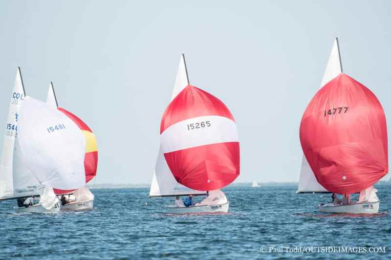 Saint Petersburg, Florida-February 2017.THE FIRST EVENT OF THE 2017 Helly Hansen NOOD Regatta, hosted by St Petersburg Yacht Club.Sunday is the last day of racing here in St Pete.Light and shifty on the A circle with Lightnings, Sonars and J24's. Photos from the NOOD regatta.©Paul Todd/OUTSIDEIMAGES.COMOUTSIDE IMAGES PHOTO AGENCY