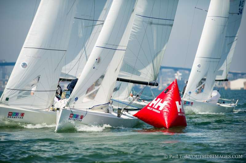 Images of the HELLY HANSEN NOOD REGATTA, March 17-19, 2017 San Diego - California• Hosted by the Coronado & San Diego Yacht Club.
Friday, day 1 of racing inside the harbor Circle C - South Bay Course with the J70, Viper 640, I-14, Ultimate 20 and F-18 cat classes.
©Paul Todd/OUTSIDEIMAGES.COM
OUTSIDE IMAGES PHOTO AGENCY