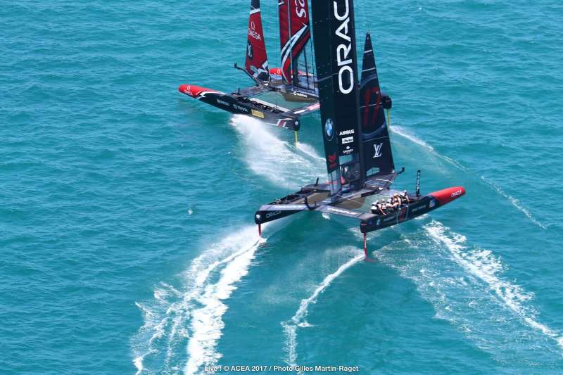 18/06/2017 - Bermuda (BDA) - 35th America's Cup - America's Cup Match presented by Louis Vuitton - Race Day 2 - © ACEA 2017 / Photo Gilles Martin-Raget