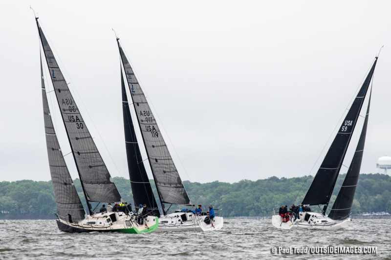 Sailboats in the water