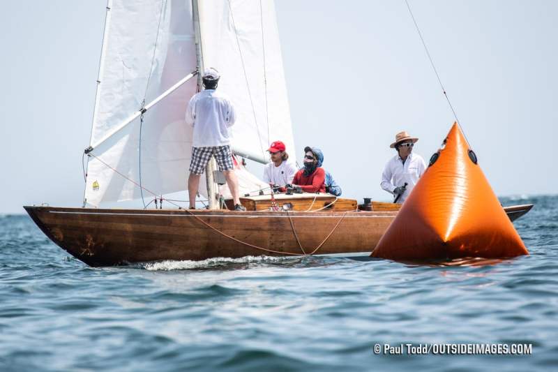 sailboats racing in Marblehead, Massachusetts