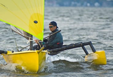 Dave Reed sailing Sailing World