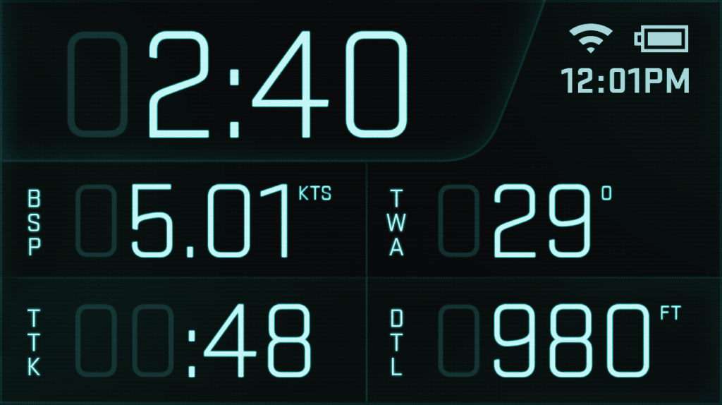 start sequence screen