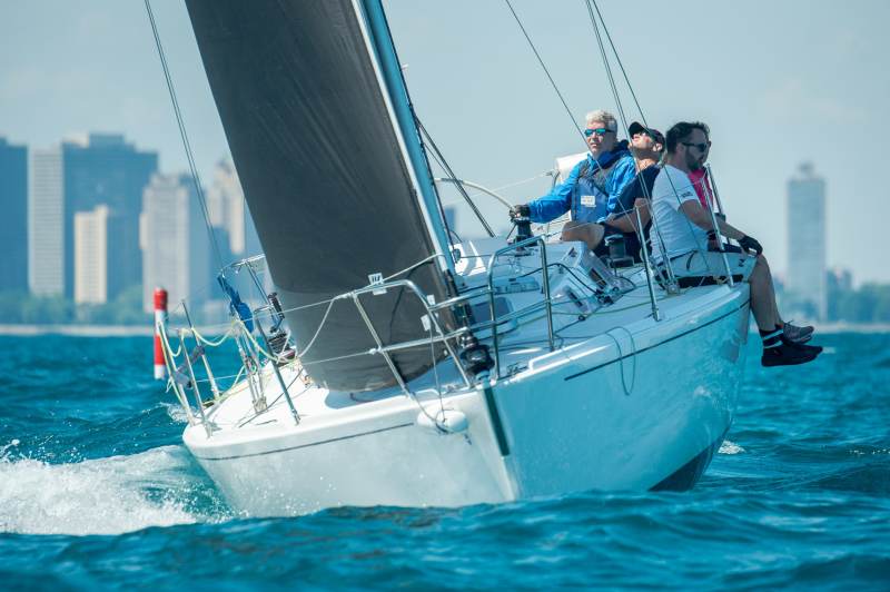 Highlights from Sunday's races at the Helly Hansen NOOD Regatta Chicago.