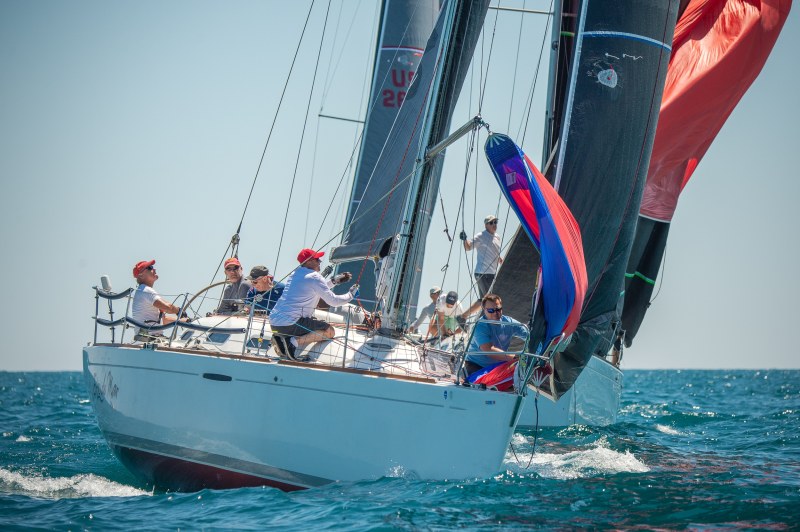 Highlights from Sunday's races at the Helly Hansen NOOD Regatta Chicago.