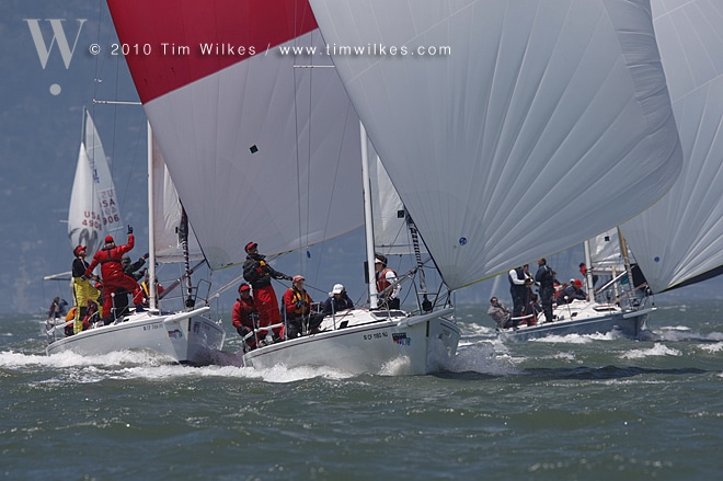 J/105s in San Fran Sailing World
