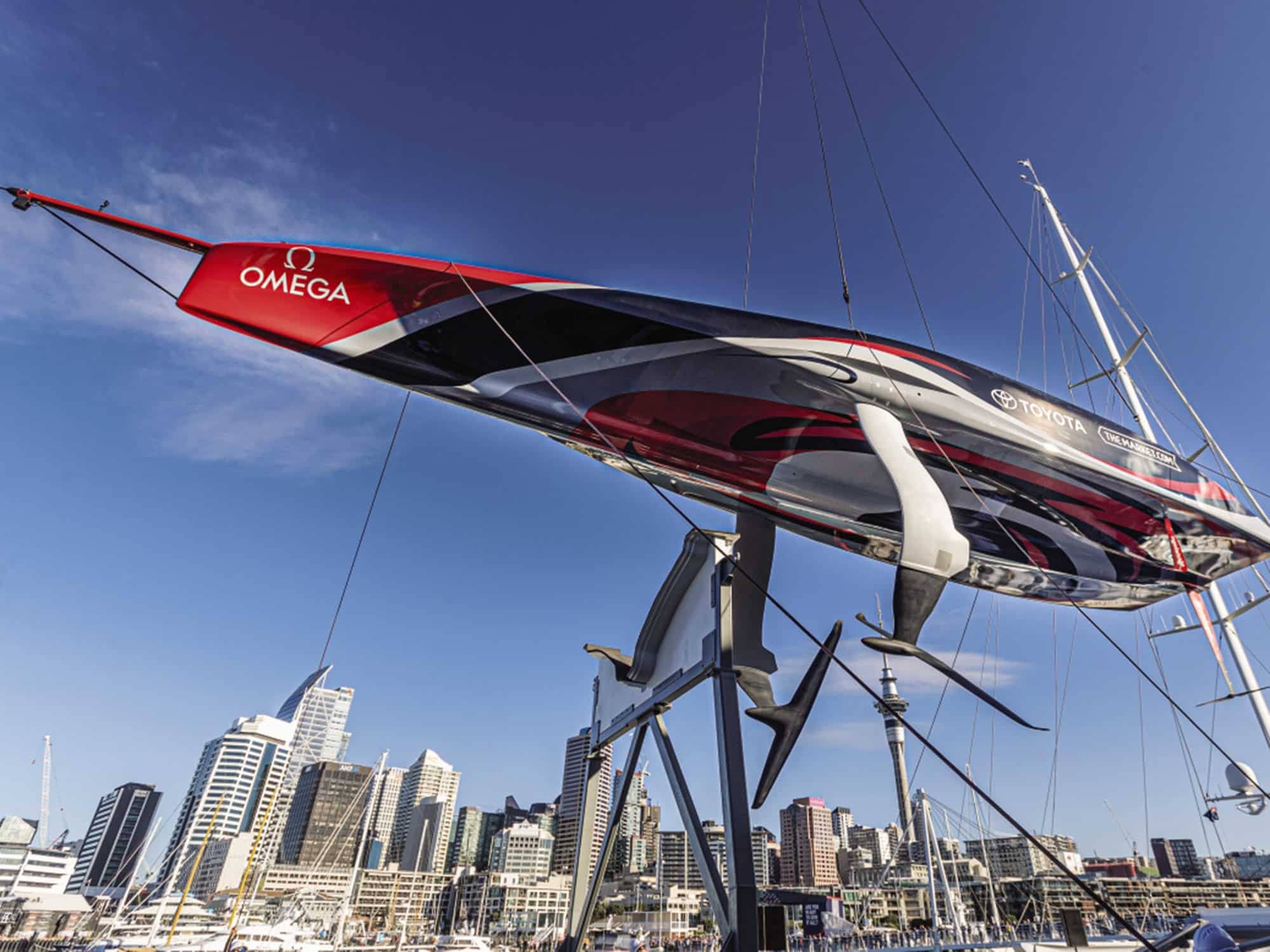 Ac75 Rig The Flying Technology of the AC75
