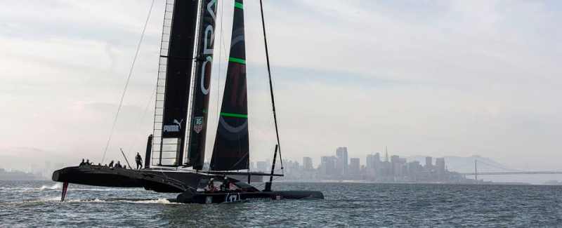 17 is back sailing / SFO Feb Testing Session / ORACLE TEAM USA / San Francisco (USA) / 04-02-2013