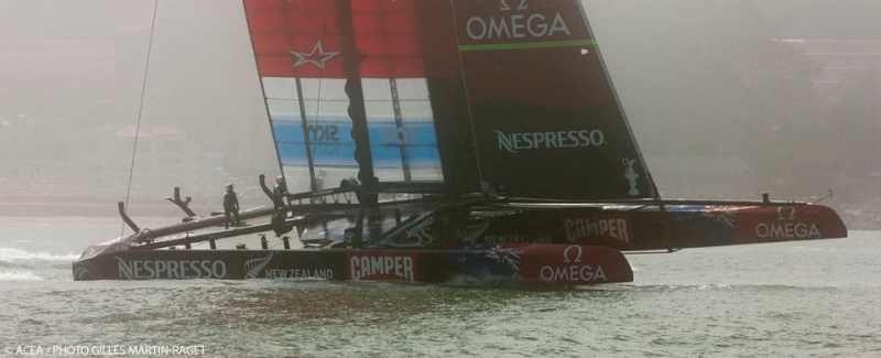 25/08/2013 - San Francisco (USA,CA) - 34th America's Cup - Louis Vuitton Cup Final, Day 7, Emirates Team New Zealand Vs Luna Rossa