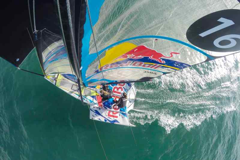 Team New Zealand Molly Meech and Alex Maloney Sailing