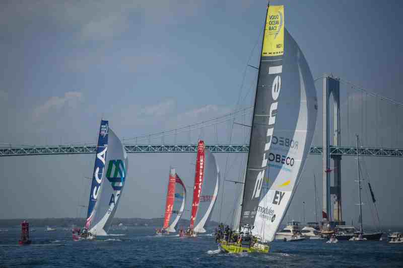 Volvo Ocean Race Sailboat Alvimedica