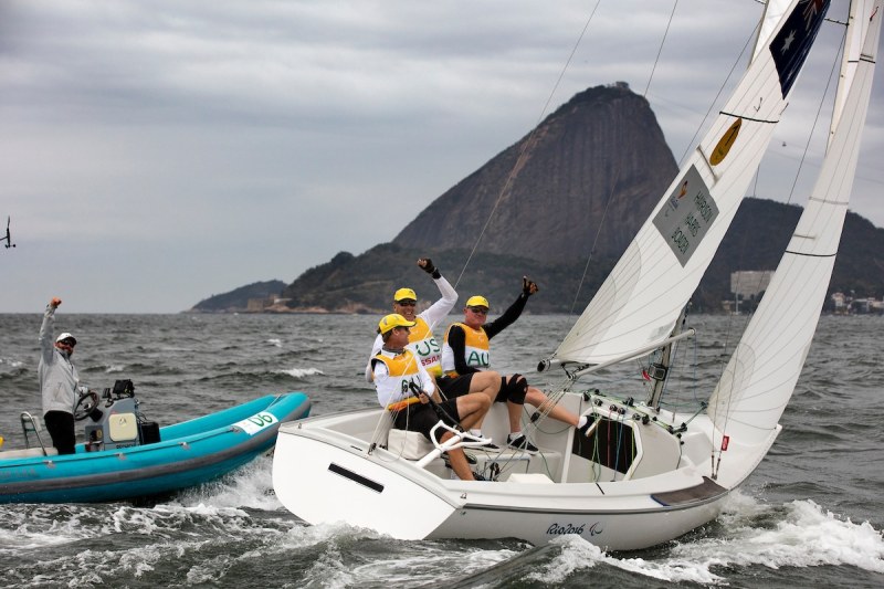 Australia Paralympic Sonar Team