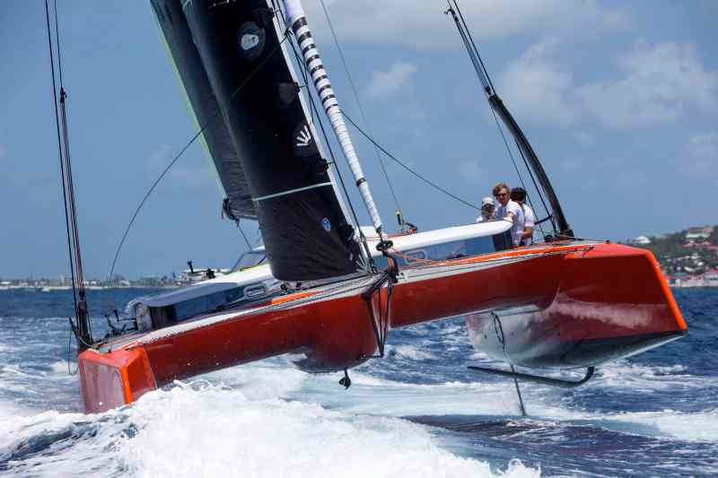 Gunboat Catamaran Sailing
