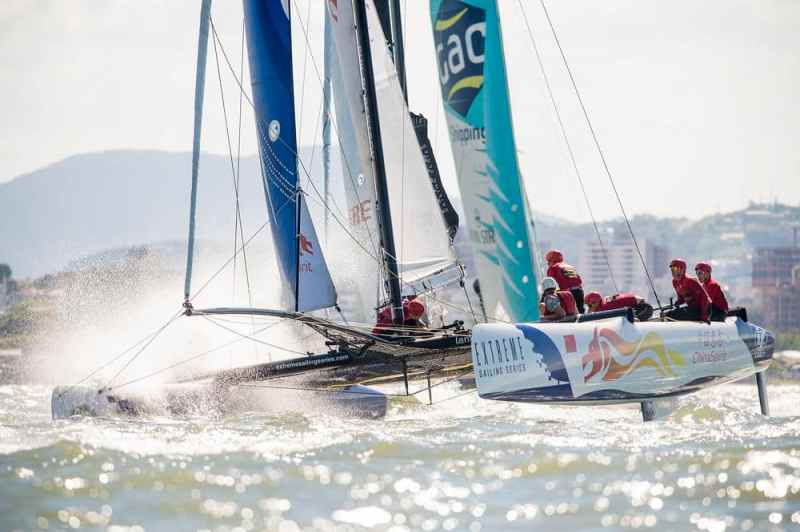 Extreme Sailing Series Act 8 - Florianopolis / Brazil14>17 November 2013 - Photo: Vincent Curutchet / Lloyd images / OC