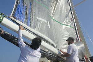 Working on repairing the "Fankenmain."