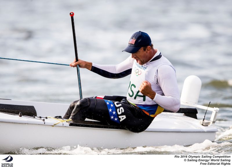 The Rio 2016 Olympic Sailing Competition Caleb Pain Team USA