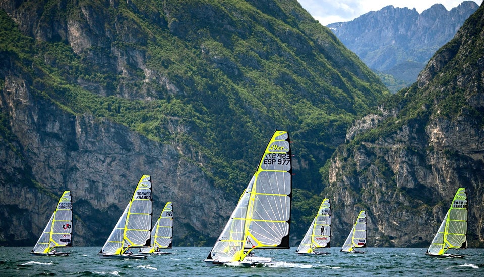 Sailing on Lake Garda