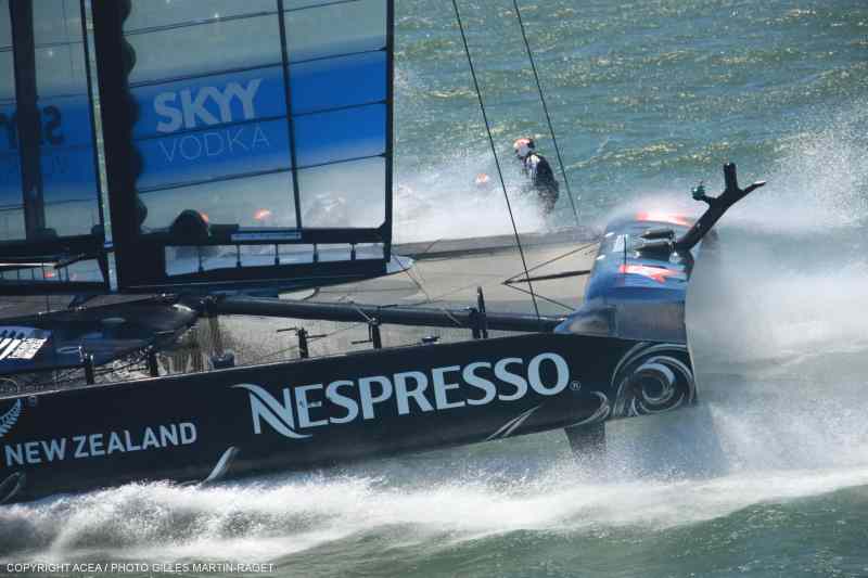 09/07/2013, San Francisco (CA), 34th America's Cup, Louis Vuitton Cup, Round Robin, Race Day 2