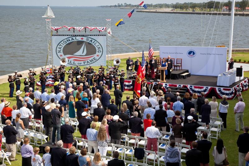 National Sailing Hall of Fame induction ceremony at the Southern Yacht Club in New Orleans on October 14, 2012 The 2012 National Sailing Hall of Fame Induction at Southern Yacht Club in New Orleans, Louisiana