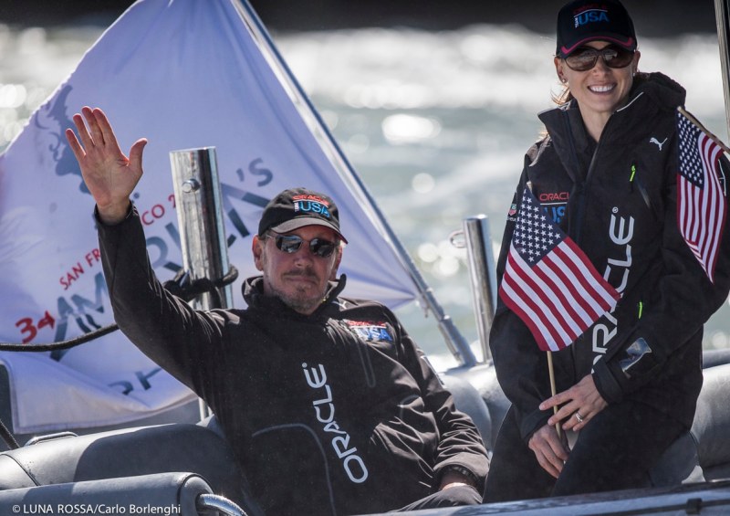 America’s Cup final
Oracle Team USA CEO Larry Ellison
Race 17 – 18 San Francisco
34th AMERICA'S CUP
America's Cup final
Oracle Team USA CEO Larry Ellison
Race 17 - 18
Photo: © LUNA ROSSA/Carlo Borlenghi