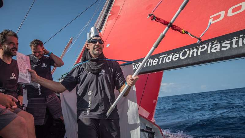 Crossing the equator Volvo Ocean Race