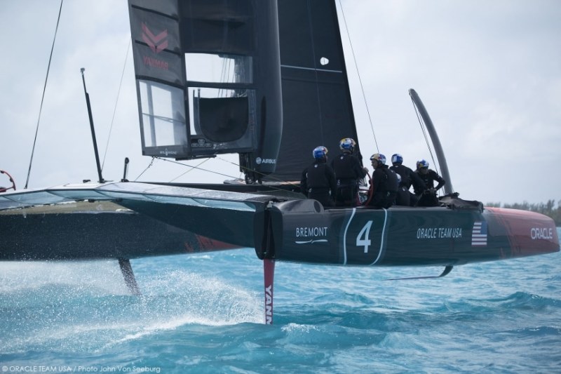 31/05/2015, Hamilton (BDA), 35th America's Cup, ORACLE TEAM USA Training