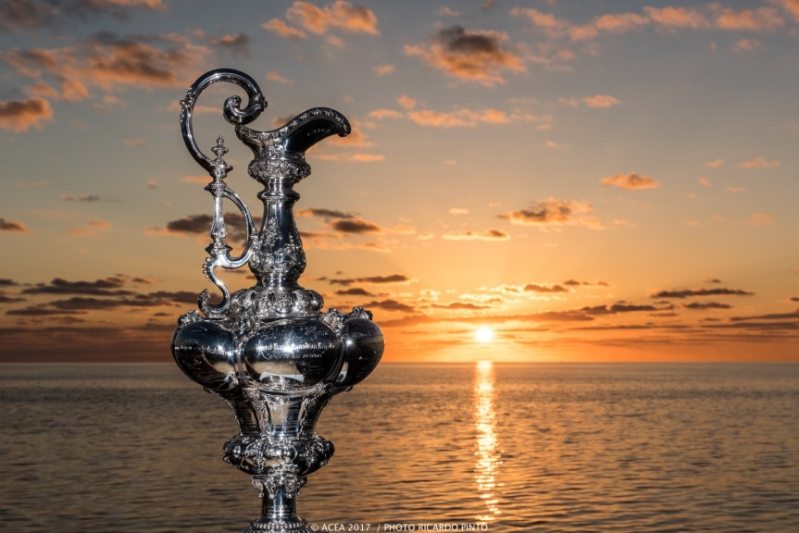 Practice racing week for the 35th America’s Cup America's Cup