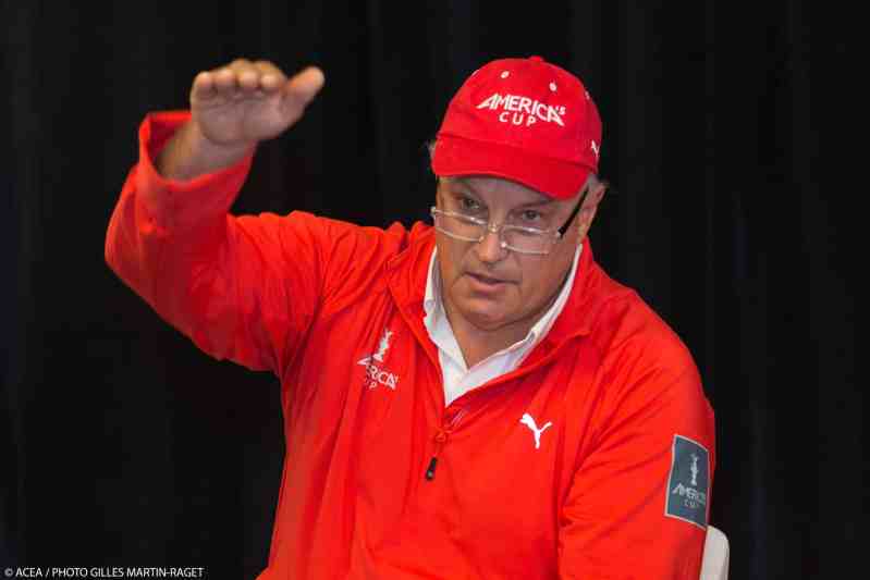 03/07/2013 - San Francisco (USA,CA) - 34th America's Cup - Iain Murray press conference about safety