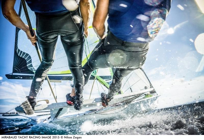 Nikos Zagas winning entry and the best Yacht Racing Image of the Year.