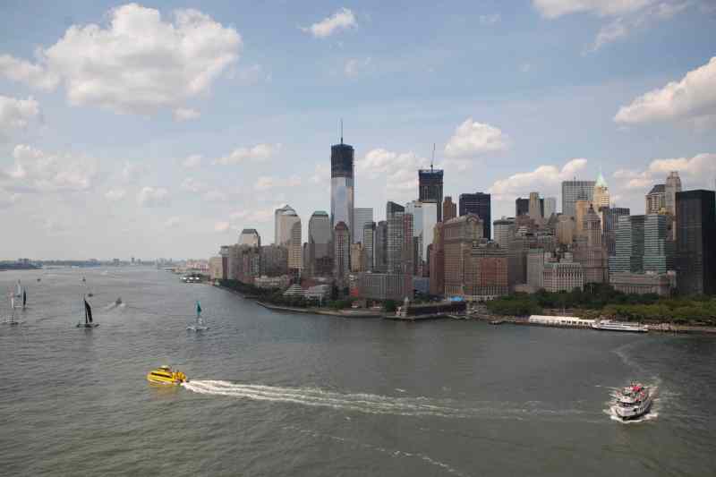 Krys Ocean Race for Multi One Design 70s prolog race from Newport To New York, NY. Finish in New York.