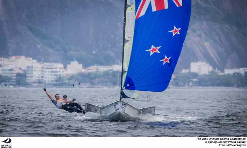 49er sailing Rio