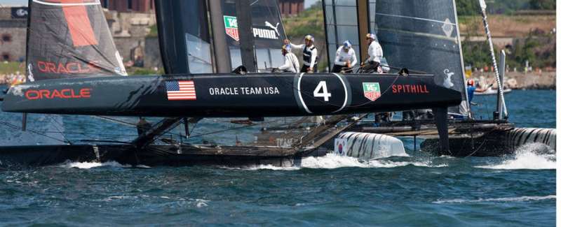 28/06/2012, Newport (USA,RI), 34th America's Cup, America's Cup World Series  Newport 2012, Racing Day 1
