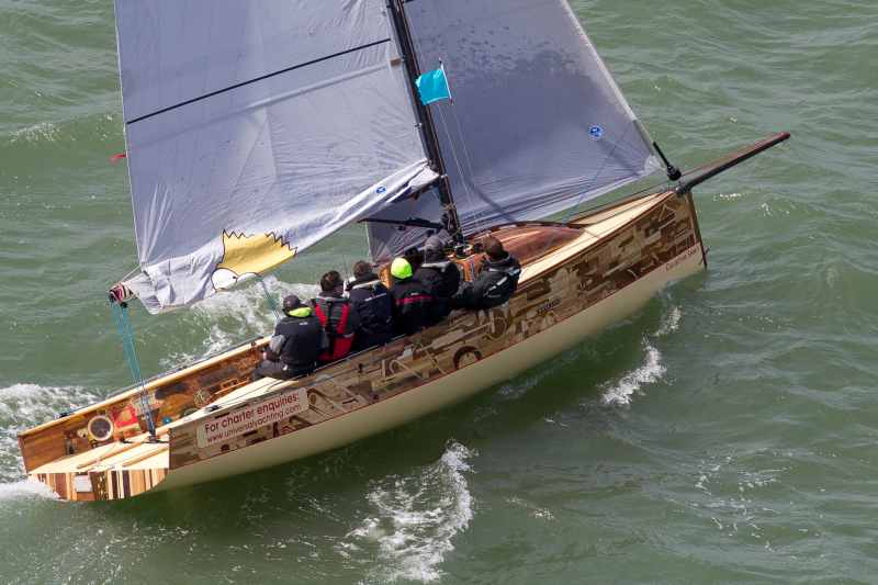 ENGLAND, Cowes. 1st June 2013. JP Morgan Round the Island Race.
